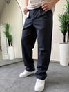 Baggy Kumaş Pantolon Lacivert