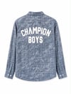 Erkek Regular Fit Champion Boys Baskılı Gömlek