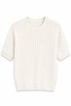 Erkek Regular Fit T-Shirt Beyaz