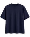 Oysho Kumaş Basic T-shirt Lacivert