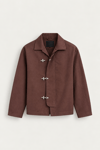 Özel Tasarım Tencel Ceket Bordo