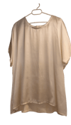 İnci Beyazı Yarasa Kol T-shirt
