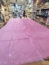 Pembe 75 × 180 saf dut İpek'i kök boyası ŞAL, başörtüsü