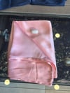 Pembe Biyeli Pembe Yastık Kılıfı Çifti