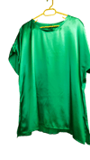 Yeşil Yarasa Kol T-shirt