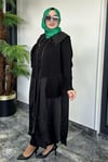 Bambu Kumaş Bebe Yaka İnci Çakmalı Tunik Kap 