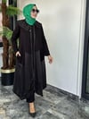 Bambu Kumaş Bebe Yaka İnci Çakmalı Tunik Kap 