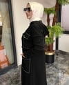 Ceket Görünümlü İki İplik Ve Kanvas Kombinli Elbise