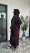 Pamuklu Kumaş Ve Dantel Kumaş Kombinli GiyÇık -Bordo