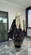 Pamuklu Kumaş Ve Dantel Kumaş Kombinli Ceket -Yeşil