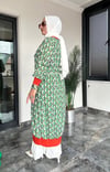 Zara Krep Kumaş Desenli Kimono Ceket