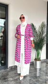 Zara Krep Kumaş Desenli Kimono Ceket