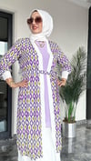 Zara Krep Kumaş Desenli Kimono Ceket