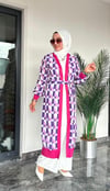 Zara Krep Kumaş Desenli Kimono Ceket