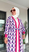 Zara Krep Kumaş Desenli Kimono Ceket