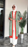 Zara Krep Kumaş Desenli Kimono Ceket