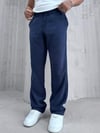 Gabardin Kumaş Pantolon Lacivert