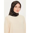 Armine Klasik Desenli Sura Saf İpek Eşarp 9258D 04