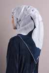 Armine Saf İpek Sura  Eşarp 9639D 05