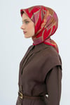 Armine Saf İpek Twill Eşarp 9531D 52