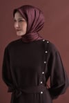 Saf İpek Sura Eşarp 9502D 12