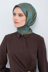 Saf İpek Sura  Eşarp 9522D 80