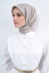 Saf İpek Sura Eşarp 9528D 09