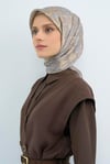 Saf İpek Sura Eşarp 9540D 84