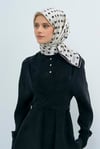 Saf İpek Sura Eşarp 9544D 80