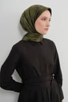 Saf İpek Twill Eşarp 9501D 57