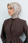 Saf İpek Twill Eşarp 9538D 84