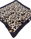 Sisley Sura Saf İpek Eşarp Leopar Desen 2034