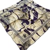 Sisley Sura Saf İpek Eşarp Mor  2043