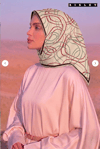 Sisley Twill Saf İpek Eşarp Çizgi Desen 2028