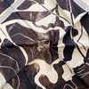 Sisley Twill Saf İpek Eşarp Kahverengi 2031