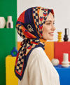 United of Benetton - Siena Eşarp Dama Desen