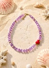 AMORE LILAC - SELENİT KOLYE