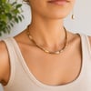 SAHARA - ODUN JASPER VE HEMATİT KOLYE