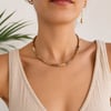 SAHARA - ODUN JASPER VE HEMATİT KOLYE