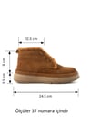 LILA Kadın Converse Bot Süet Hakiki deri