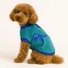 DolcePets Dinozor Sweatshirt/Mavi