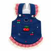 DolcePets Kiraz Desenli Kot Elbise