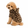 DolcePets Leopar Ceket/Kahverengi