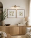 Olive Duo Dokulu Tablo İkili Set 