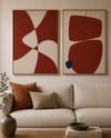Segmenta Clay Dokulu Tablo 2'li Set
