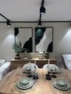 Velura Tablo İkili Set | Koyu Yeşil