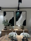 Velura Tablo İkili Set | Koyu Yeşil