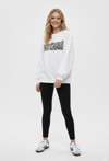 Actual Nakışlı Oversize Sweatshirt Ekru