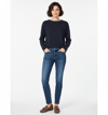 Basic Oversize Triko Sweat Lacivert