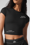 Siyah Crop T-Shirt